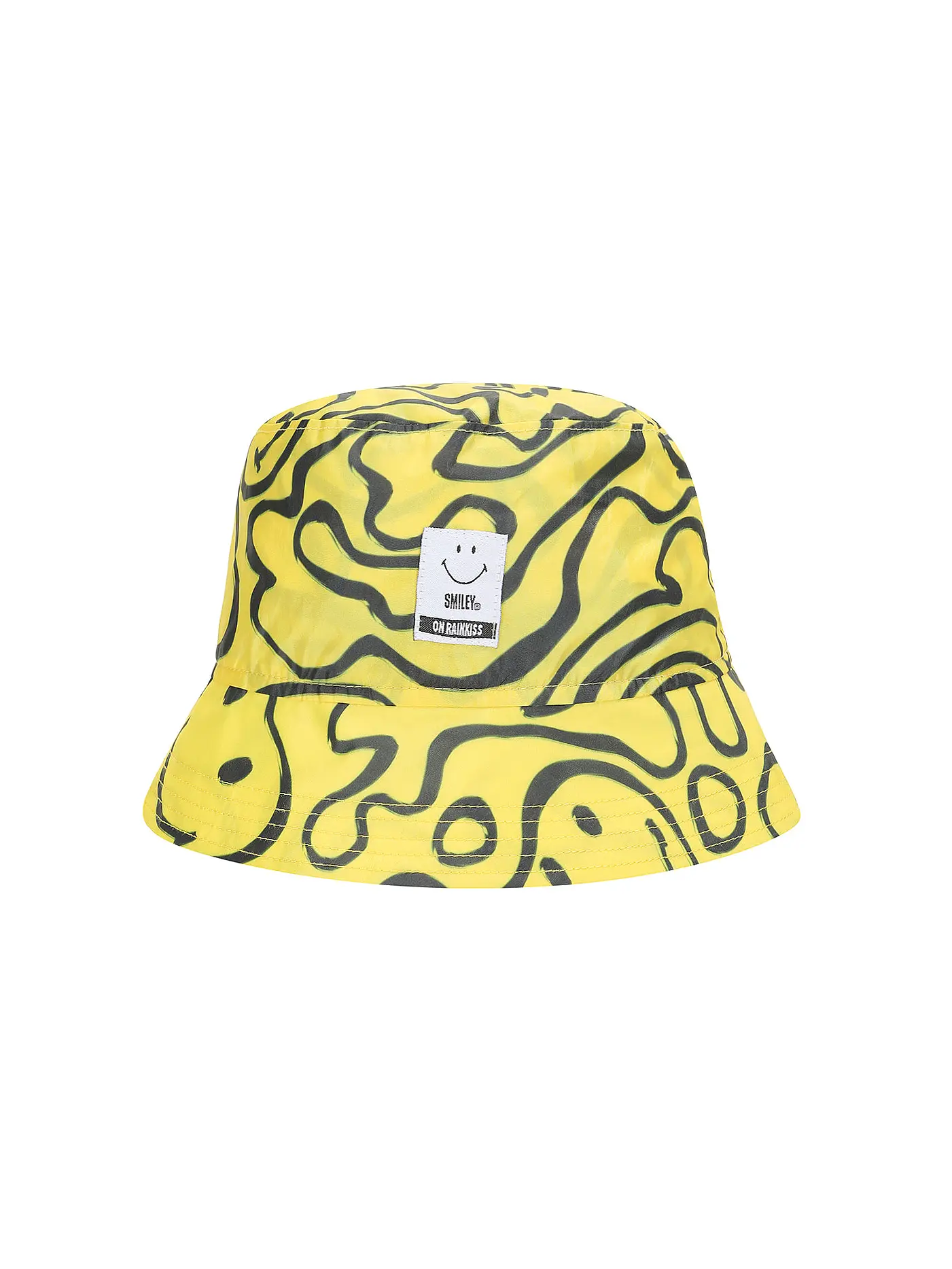 RAINKISS | Regen Fischerhut - Bucket Hat Rainbow Smile | gelb